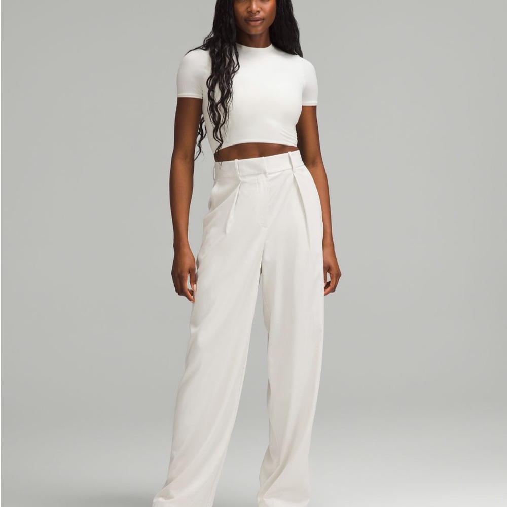 Lululemon Pleated Trouser Pants